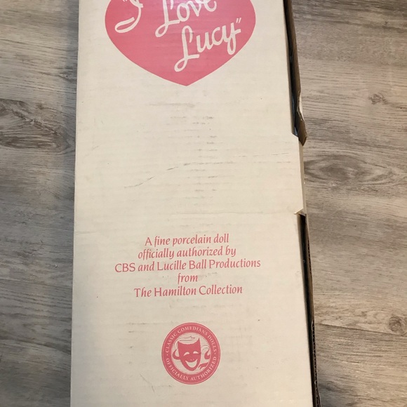 Classic Collectible Doll I Love Lucy new w/stand in original box - Picture 6 of 7